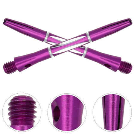 NICEXMAS Dart Shafts 6Pcs Cylindrical Metal For Outdoor And Training