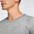 thumbnail image 3 of BELTNOV Men's Athletic Compression Long Sleeve Shirt Quick-Dry Stretch Workout Base Layer Moisture Wicking Thermal Undershirt for Gym Running Gray, 3 of 3