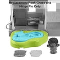 thumbnail image 3 of Replacement Parts for Little People Friends Together Playhouse - HBY89 ~ Replacement Pool, Grass and Hinge Pin, 3 of 6