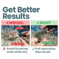thumbnail image 4 of Cepillo rastrillo Skip the Groomer, herramienta desenredante para pelajes densos, 4 of 6
