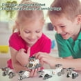 thumbnail image 7 of 2025 21-in-1 Education Solar Power Robot, STEM Toys for Ages 8-13, DIY Educational Science Building Toy, DIY Solar Power Building Kit Robotic Set for Teens Birthday with 210Pcs (21 in 1), 7 of 7