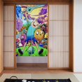 thumbnail image 2 of Cortina de puerta de Adventure Time para puerta, cortina opaca con estampado de patrón, cortina divisoria de ambientes, tapiz para decoración del hogar, 34" de ancho x 56" de largo, 2 of 7