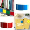thumbnail image 4 of Rectangular Labels for Office Supplies, Color Coding Sticker Roll with Writable Surface, 1500 Pieces Adhesive Labels for Inventory Organizer, 4 of 5