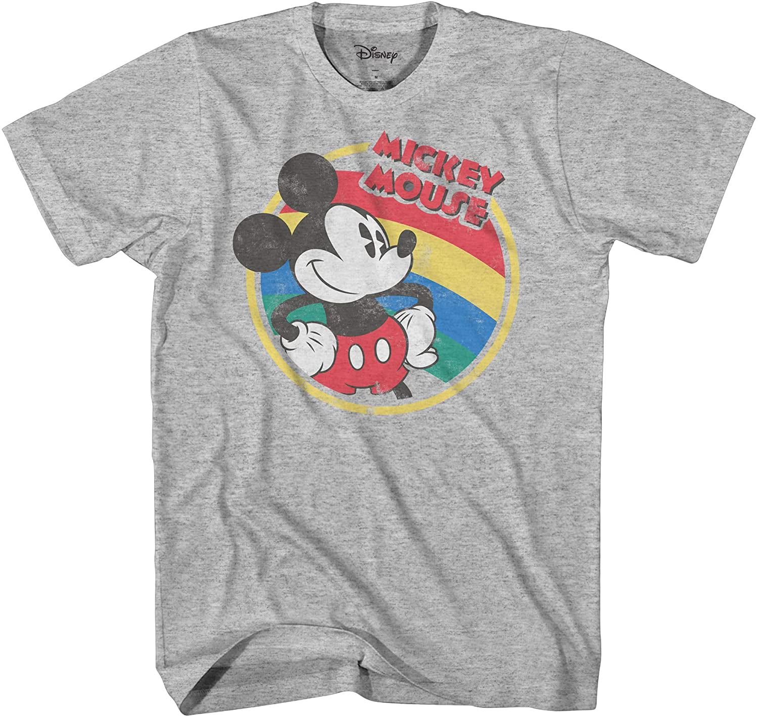 Disney Disney Mickey Mouse Retro Rainbow Classic Vintage