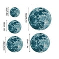 thumbnail image 3 of jiacuix Household Decoration 3D Large Fluorescent Removable Dark Wall In The Moon 20cm Sticker Glow Sticker Wall Stickers Living Room Bedroom Green, 3 of 8