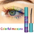 thumbnail image 2 of Rímel esbelto colorido impermeable, secado rápido, extensión de pestañas, maquillaje Multicolor, escenario y rendimiento, Makeu （10, 2 of 5