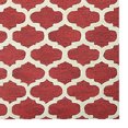 thumbnail image 4 of Rugsotic Carpets Hand Tufted Wool Eco-Friendly 4'x6' Area Rugs Rectangle Red White Geometric Modern High Pile Thick Handmade Anti Skid Indoor Rug for Living Room, Bedroom K05101, 4 of 5