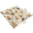 thumbnail image 4 of Cozy Fall Flannel Throw Blanket with Autumn Leaves Plaid, 50x60 Inch Soft Plush Blanket for Couch - Warm Thanksgiving Decor for Sofa, Bed and Crisp Evenings, 4 of 5