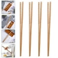 thumbnail image 2 of Oraceous 4 Pairs of Wood Cooking Chopsticks Anti- Noodles Frying Chopsticks Wooden Extra Long Chopsticks for Cooking Hotpot 42cm, 2 of 10