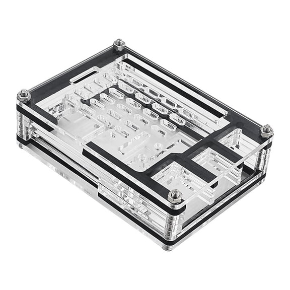 Nine-layer acrylic case For Raspberry pi5 Multi-layer protective case