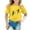 Z2-Yellow, variant on LRen Girl T-Shirts Size 6 Shorts Sleeves Plaid T Shirts Tops Loose Short Sleeve Crew Neck Daily Top Loose Fit Girls Clothes,2-3 Years,Z1-Yellow