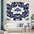 thumbnail image 5 of Boho Decor Country Tapestry - Boho Tribal Mandala Simplicity Modern Large Tapestry Durable Symmetrical Aztec Symbols Geometric Shapes Tapestry for House College Home Office Bedroom - (51x59 Inch), 5 of 5