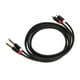 thumbnail image 1 of Cable A TRS, 1/4 De Pulgada Dual A Cable TRS Dual Conector Chapado En Oro Para Amplificador De Potencia, 1 of 7