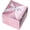 Pink Glitter-Medium(4.75"x4.75"x3.53"), variant on Brown Box for Presents, 10 Pack Small Empty Kraft Paper Gift Boxes with Ribbon For Packaging Candy, Cookie, Chocolate, Craft, Candle, Small Gifts, 4.75” x 4.75” x 3.53”