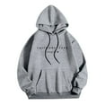 thumbnail image 5 of Faith Over Fear Hoodies for Men 2025 Long Sleeve Christian Hooded Sweatshirt with Pockets Pullover Hoody Mens Hoodies, 5 of 6