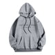 thumbnail image 5 of MHFRRA Sudadera con Capucha para Hombre, Holgada, de Manga Larga, con Estampados Delanteros y Traseros, para Uso Diario Informal En Otoño E Invierno Gris claro, 5 of 5