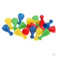 thumbnail image 1 of 32 Piezas Ajedrez de Plástico Juego de Cartas Tablero Partes Accesorios Sunnimix Juego de mesa Halma Pieces, 1 of 8