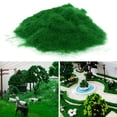 thumbnail image 3 of TISHITA Miniature Static Grass, 5mm, Landscape Building DIY Fairy Garden Fake Artificial medium green, 3 of 8