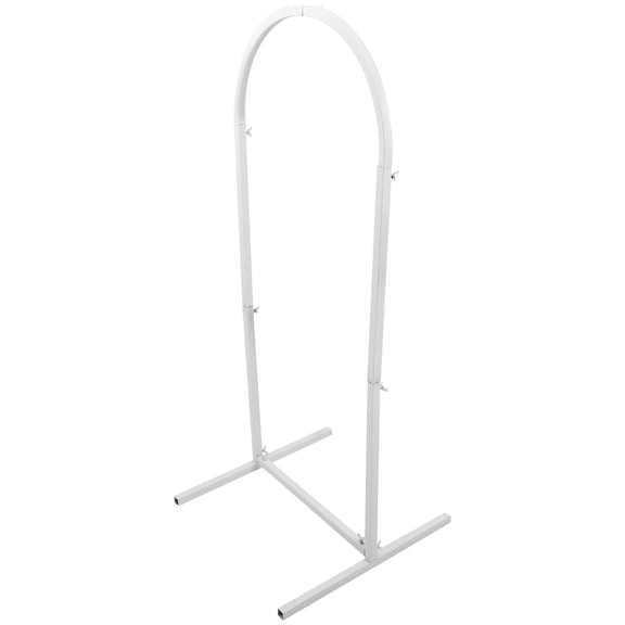 TEHAUX Reusable White Metal Arch Backdrop Stand for Birthday, Anniversary, Wedding, Party Decorations and Events