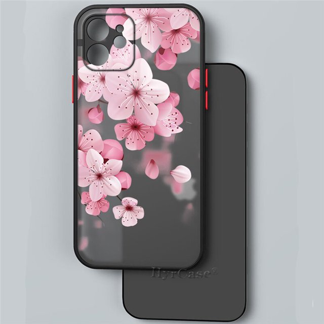 Funda de teléfono para iPhone 11, 12, 13, 14 Pro Max, 8, 7 Plus, SE 2020, 13Mini, flores, Mandala, Sexy, Floral, suave, parachoques, cubierta trasera mate Fivean unisex