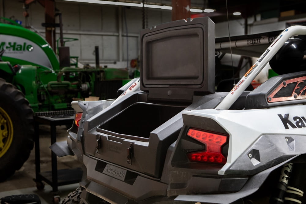 Highlands UTV Rear Cargo Box fits 2020-2025 Kawasaki KRX.