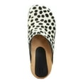 thumbnail image 6 of BJORK Safari Wood Open Back Dalmation Clogs, 6 of 8