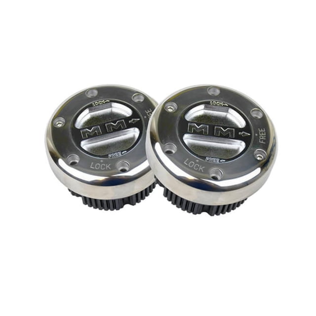 MILEMARKER Mile Marker Premium Locking Hubs (449SS),Silver