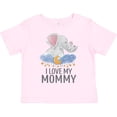thumbnail image 3 of Inktastic I Love My Mommy Cute Elephants in Night Sky Boys or Girls Toddler T-Shirt, 3 of 5