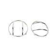 thumbnail image 2 of Kentrol for Jeep JK Euro Headlight Guards Pair 07-18 Wrangler JK Polished Silver, 2 of 7