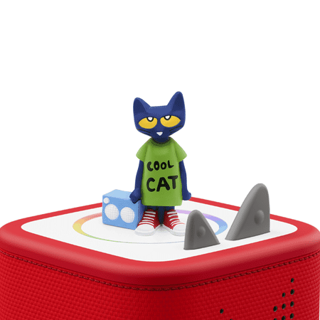 tonies Pete the Cat Audio Play Figurine for Portable Speaker, Small, Multicolor, Plastic