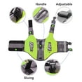 thumbnail image 2 of KASENTEX Dog Life Jacket with Reflective Stripes, Buckle Adjustable Dog Life Vest, Green, Medium, 2 of 4
