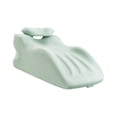 thumbnail image 4 of Almohada boca abajo con soporte para el cuello, almohada de espuma viscoelástica, almohada para las piernas, base antideslizante, almohada en cuña, Verde, 4 of 8