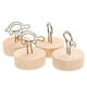 thumbnail image 1 of 10 x Portanombres de mesa de boda Portatarjetas de lugar de Navidad de madera perfke  Titular de notas, 1 of 7
