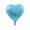 Blue, variant on Clearance Items 1 Pcs Heart Shape Mylar Balloons 18 Inch Valentines Balloons Birthday Engagement Propose Marriage Wedding Anniversary Valentine'S Day Party Decorations Supplies