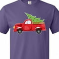 thumbnail image 4 of Inktastic Christmas Vintage Truck with Christmas Tree T-Shirt, 4 of 5