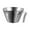 Stainless Steel, variant on Shoreew Espresso Measuring Cups 100ml Stainless Steel Coffee Cup with Curved Handle V-Shaped Spout Coffee Brewing Pitcher for Espresso Machine Milk Cup