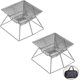 thumbnail image 4 of Portable Foldable Camping Grill Lightweight Bbq Tool Kit For Outdoor, 4 of 5