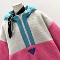thumbnail image 3 of Jumpingount Abrigo con capucha, chaqueta, sudaderas con capucha sueltas, accesorios de otoño, regalo dulce práctico, ropa elegante para mujer, ropa para Abrigos y chamarras Violeta SG Jumpingount AP013514-03, 3 of 6