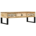 thumbnail image 1 of vidaXL Coffee Table 110x50x38 cm Solid Mango Wood, 1 of 5