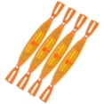 thumbnail image 1 of GOOHOCHY 4 tiras reflectantes decorativas para ruedas de coche, reflectores de seguridad de alta visibilidad nocturna, decoración de neumáticos de advertencia para motocicletas, bicicletas y ciclismo., 1 of 8