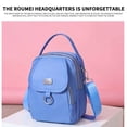 thumbnail image 5 of Nkmbld Sling Bag for Women, Waterproof Women Crossbody Bag, Multi Compartment Sling Bag Women Messenger Bag for Travel Sport Running Hiking, Orange, 5 of 8