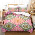 thumbnail image 2 of 2024 Mandala Floral Duvet Cover Bohemian Flowers Bedding Set Microfiber Exotic Geometric Quilt Cover Twin Full For Kids Adults r, 2 of 7