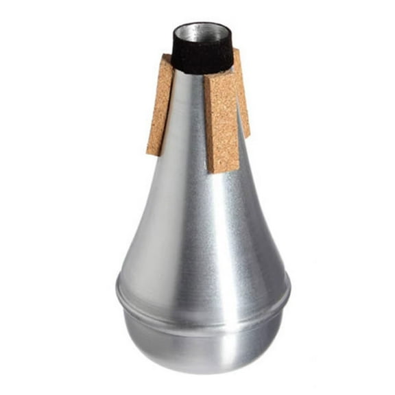 Lightweight Trumpet Quiet Practice Mute - Aluminum Straight Mute Trumpet Silencer for Jazz, Classical, Beginners, Silent Mute for Practice
