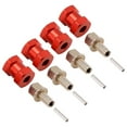 thumbnail image 3 of 12mm Hex Wheel Hub Adaptor 15mm Extension Combiner Coupler Red, 3 of 8