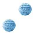 thumbnail image 4 of Injueey Bola de lavandería elástica Anti-bobinado ropa bola de limpieza lavadora recogedor de pelo accesorios de bola de lavandería para el Azul 2piezas, 4 of 6