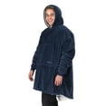 thumbnail image 3 of The Comfy Original Oversized Microfiber Wearable Blanket for Adults, Blue, 3 of 5