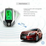 EASYGUARD EC203 2 Way Car Alarm System With LCD Pager