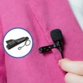 thumbnail image 5 of Uxcell Microphone Cover Furry Windscreen Mic Cover with Clip for 0.5-1.2mm Microphone 1 Set, Black, White, 5 of 6