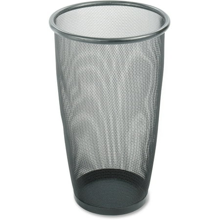 - Safco, SAF9718BL, Round Mesh Wastebaskets, 1, Black
