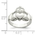 thumbnail image 2 of Sterling Silver Claddagh Ring - Size 6, 2 of 2